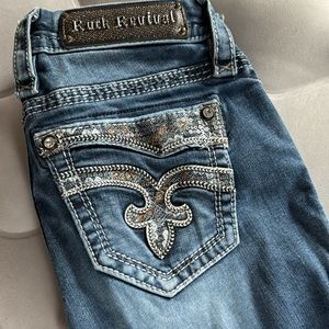 Rock revival jeans size 26 like new